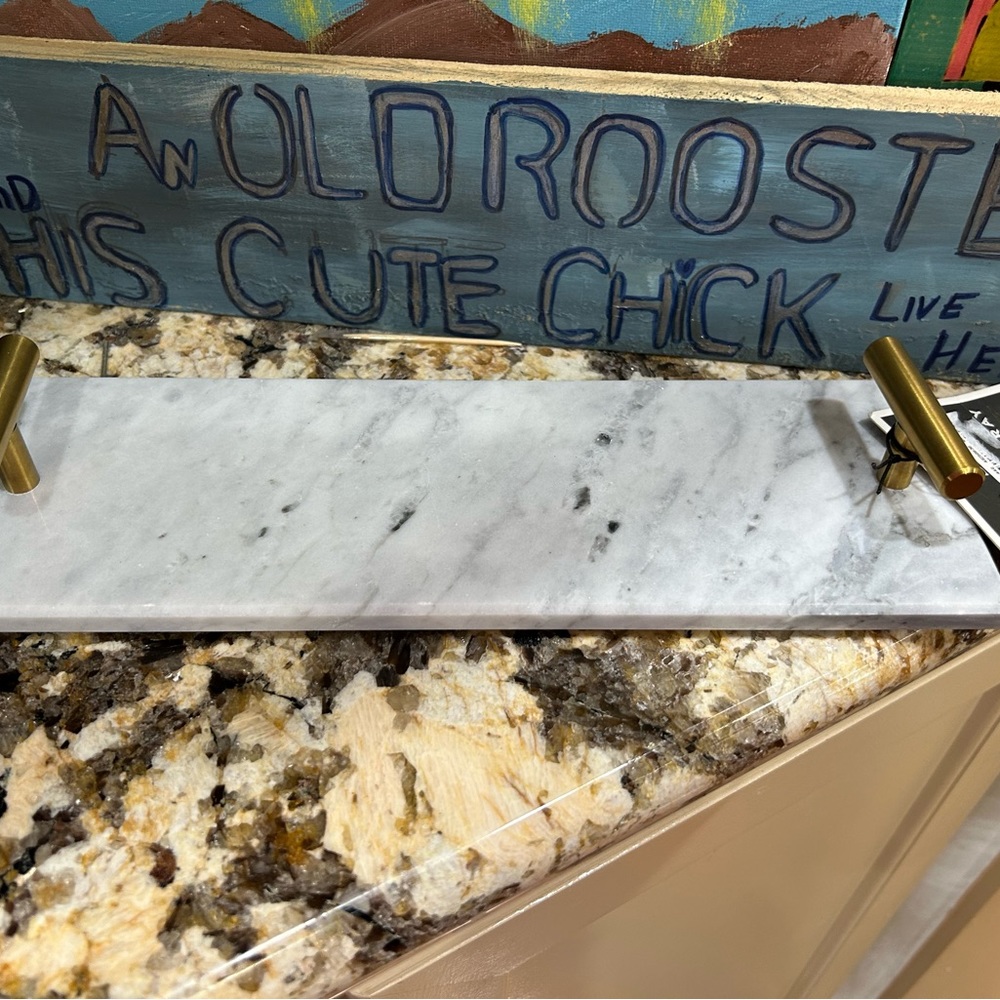 Marble tray